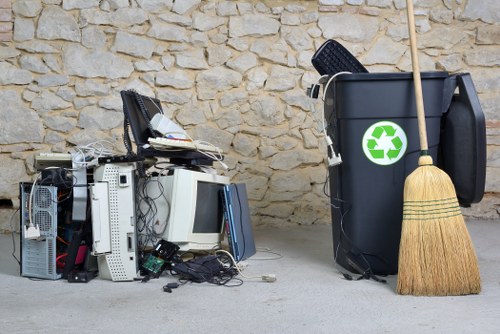 Satisfied homeowner after garage and loft clearance