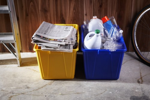 Regulations and permits for skip placement in Willesden