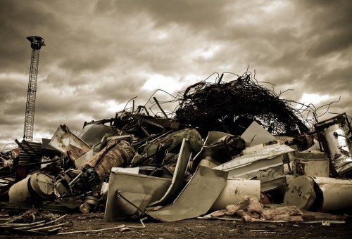 Environmental waste management with skips in Willesden